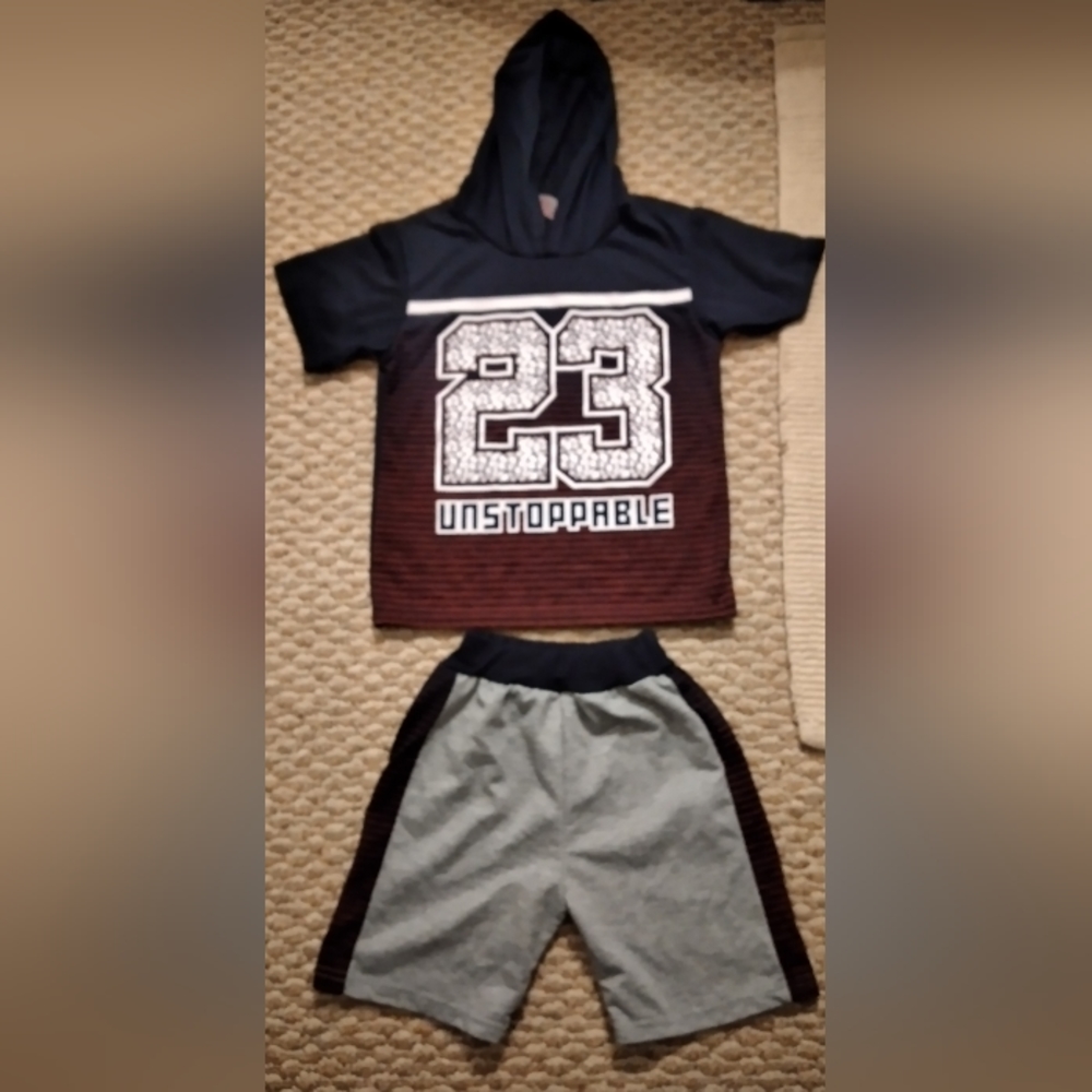 (3)Victory League boy outfit & swim shorts